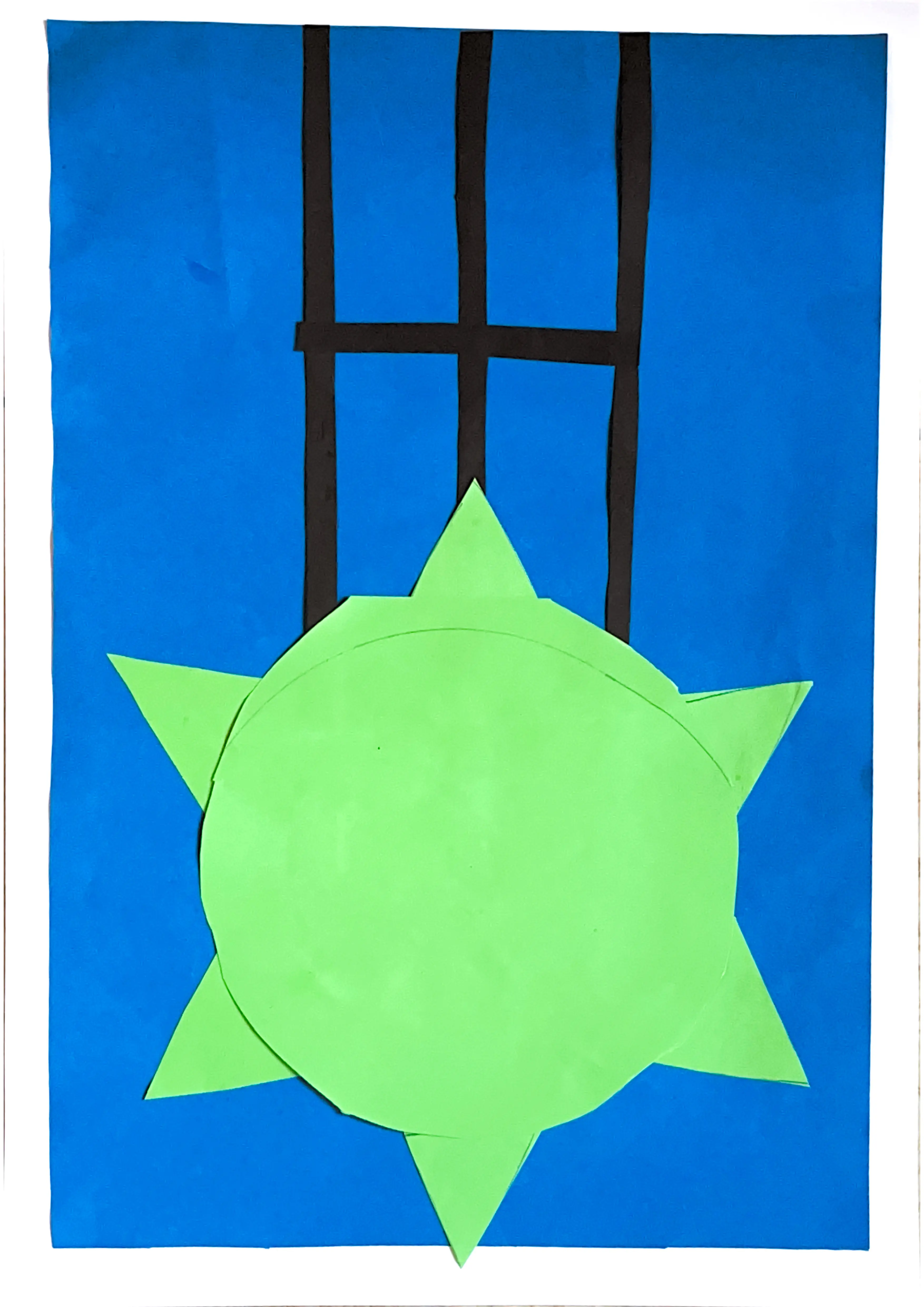 Atelier SCT – détail du filtre lumineux en tissu recyclé du luminaire carton